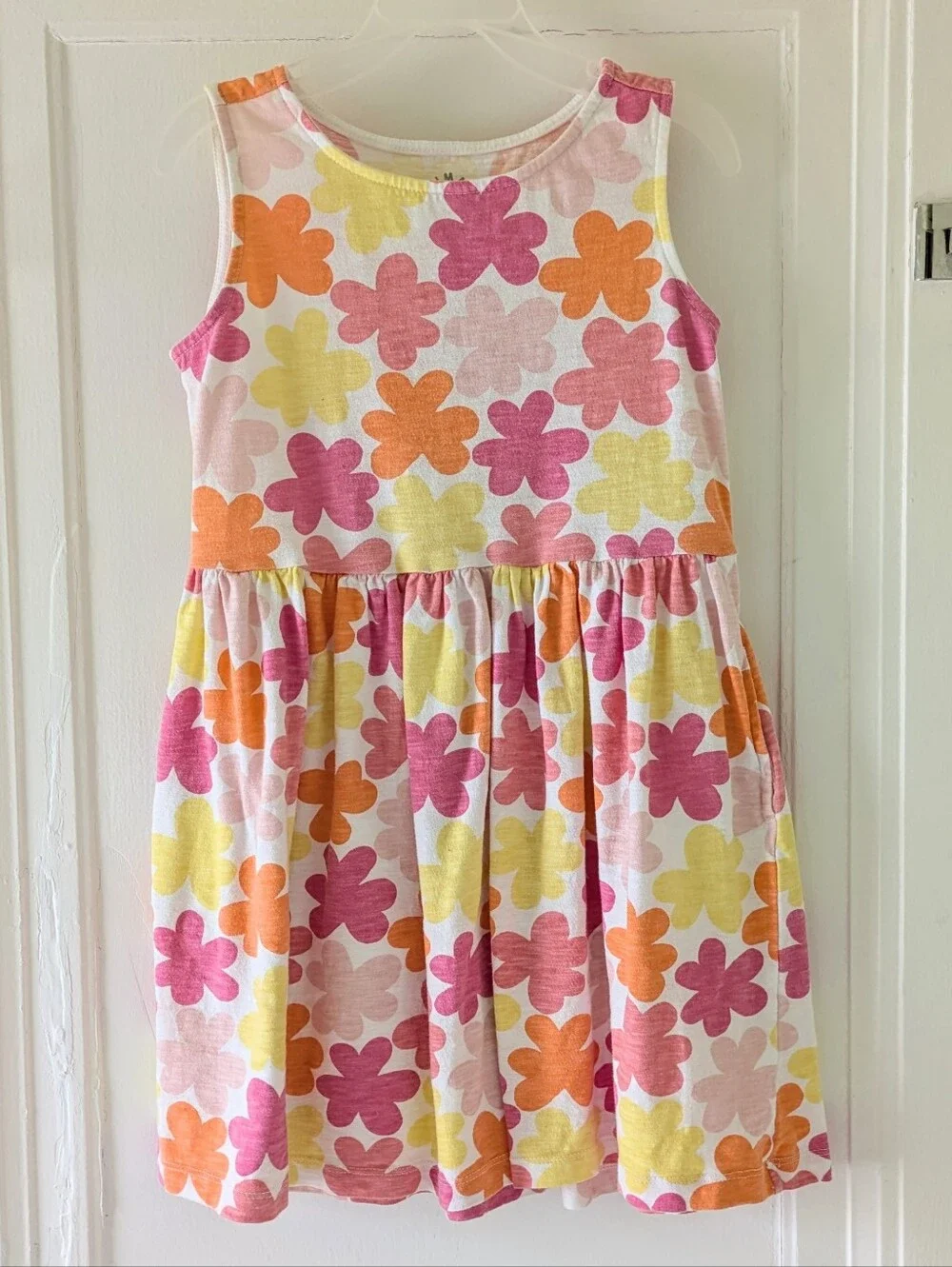 Primary Sleeveless Daisy Dress
